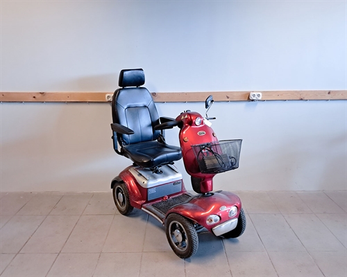 Shoprider City 4 rød